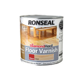 Ronseal Diamond Hard Floor Varnish - Clear Gloss 2.5L